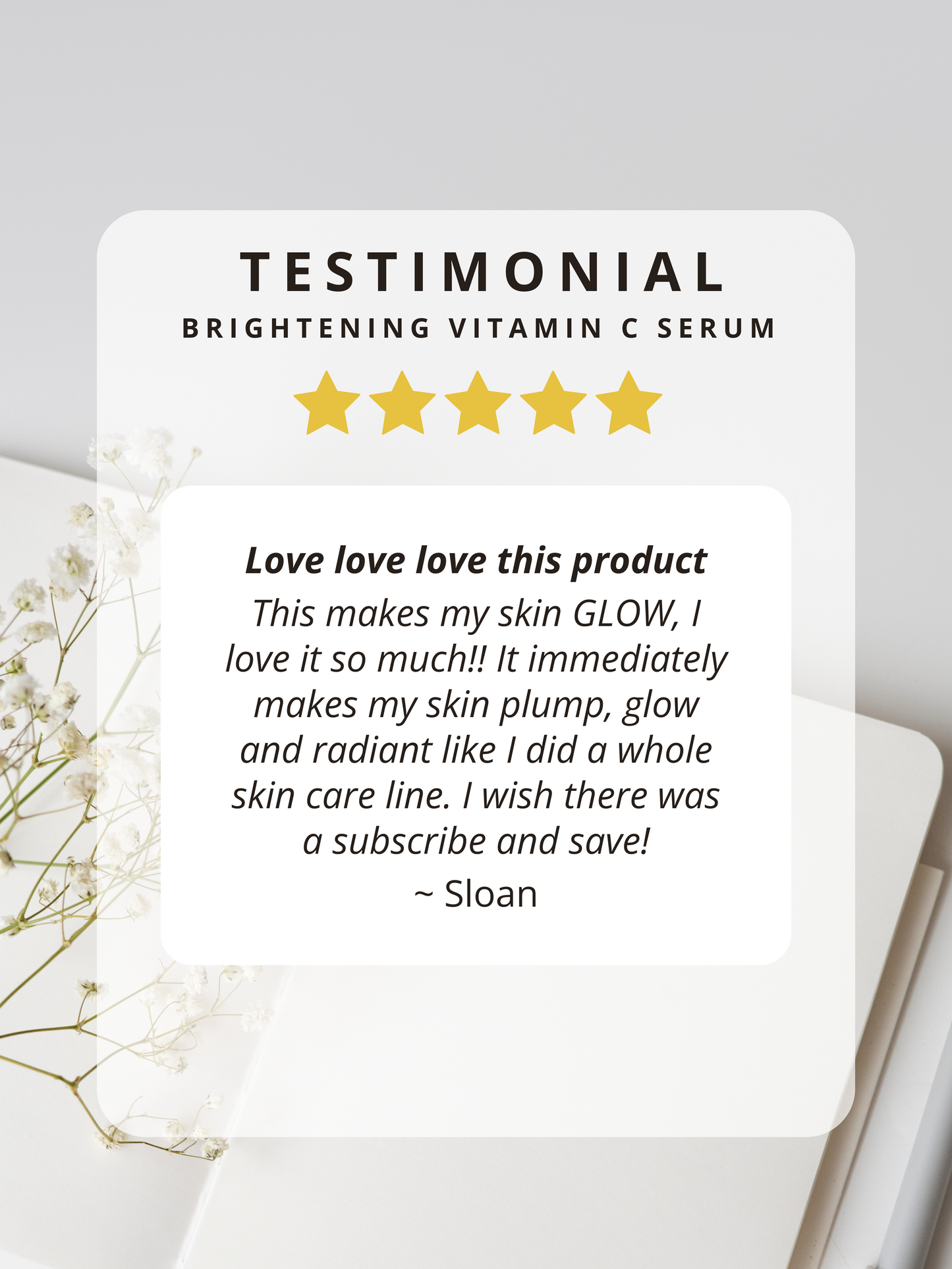 Brightening Vitamin C Serum