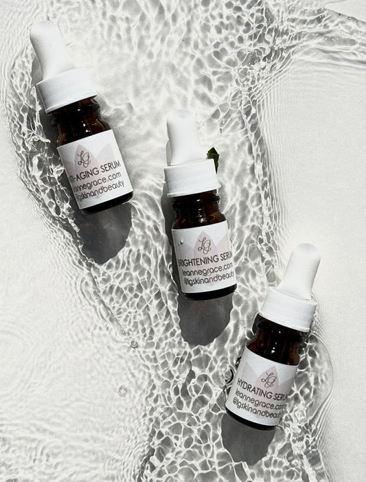 All 3 Face Serums' Littles - Sample Set