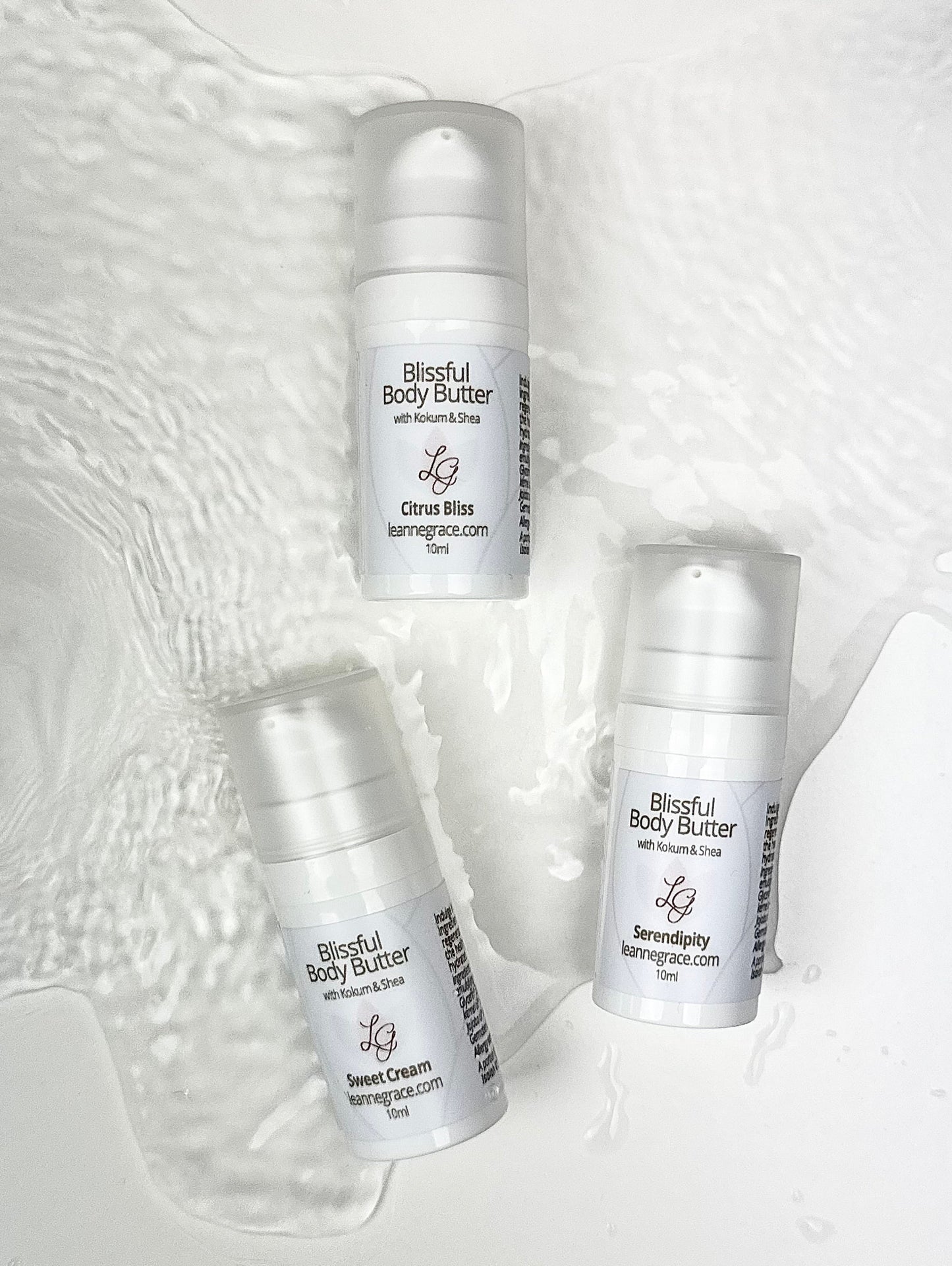 Blissful Body Butter Travel Pump Sets