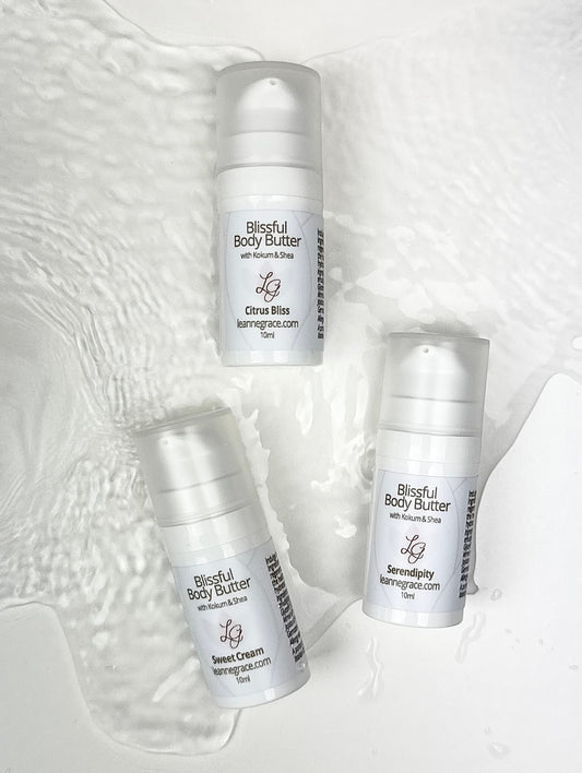 Blissful Body Butter ON-THE-GO Travel Pumps