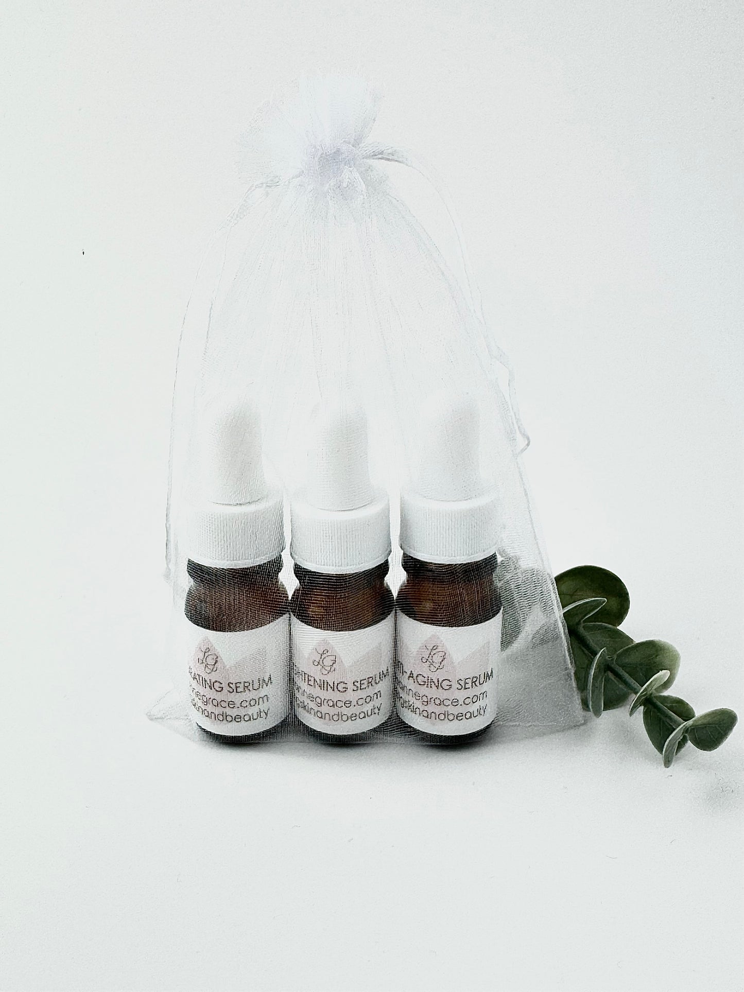 All 3 Face Serums' Littles - Sample Set