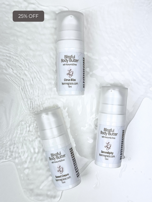 Blissful Body Butter ON-THE-GO Travel Pumps